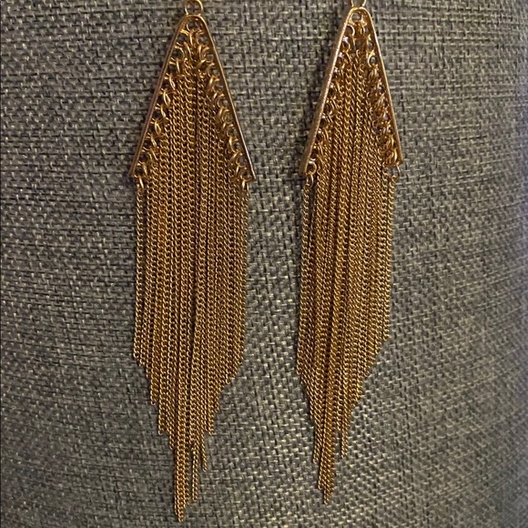 Guess Jewelry - Gold Chandelier style earrings by Guess